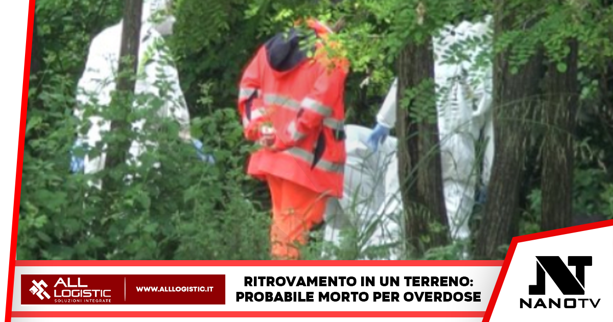 Uomo morto per overdose ritrovato in un terreno di campagna