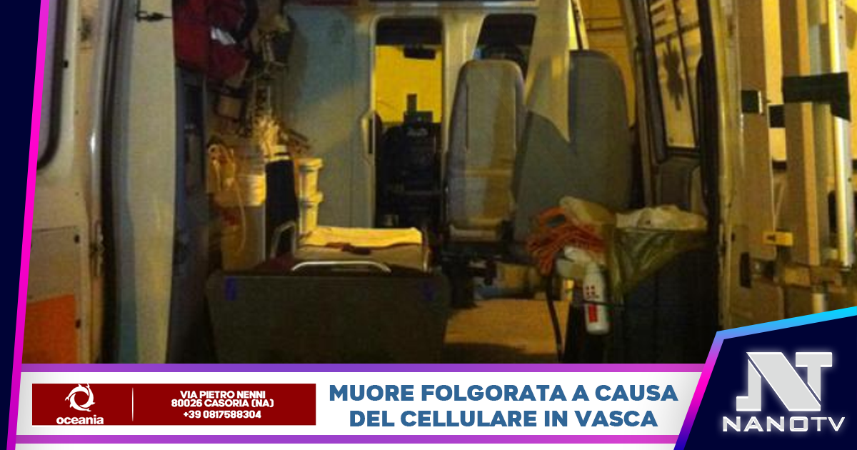 Muore a 16 anni folgorata dal cellulare in vasca da bagno, tragedia nell’avellinese