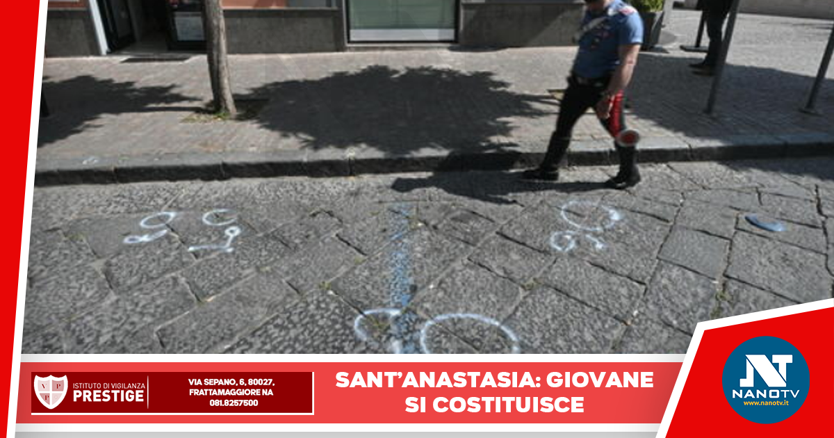 Un ragazzo di 17 anni si costituisce: coinvolto nella sparatoria di Sant’Anastasia