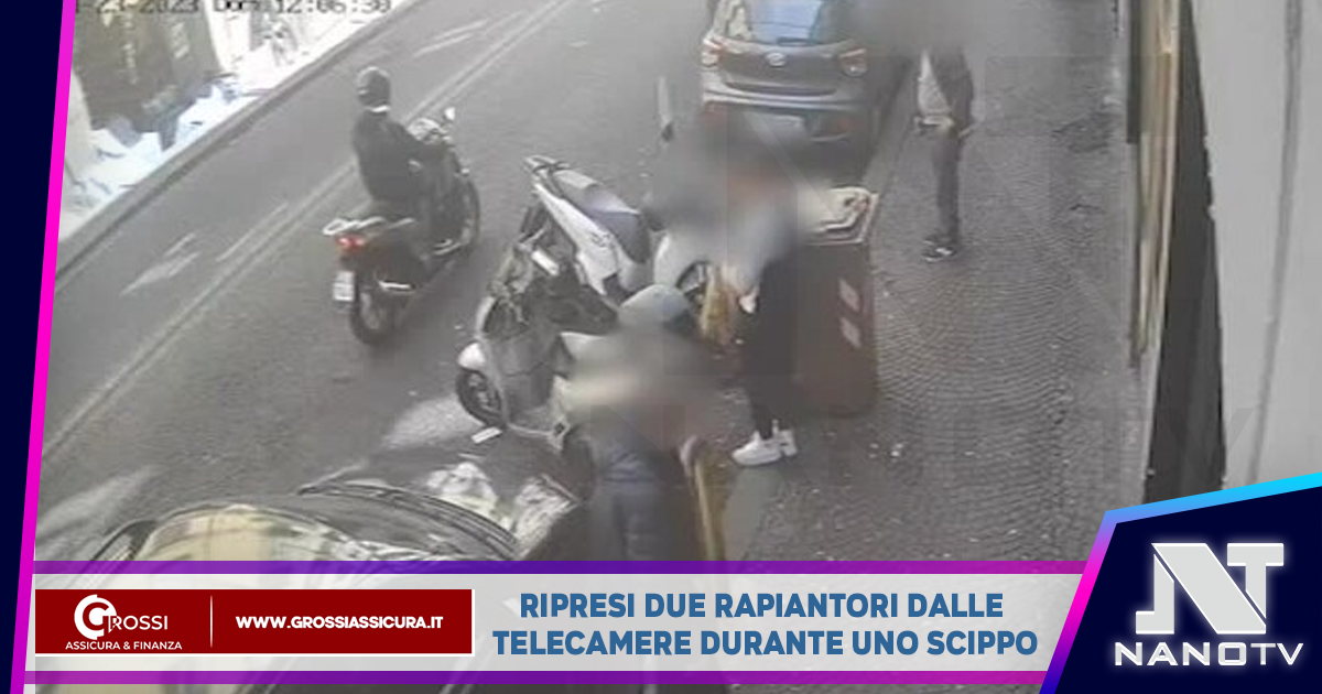 Napoli: Il video dello scippo di un orologio compiuto da due rapinatori a Napoli, 2 arrestati