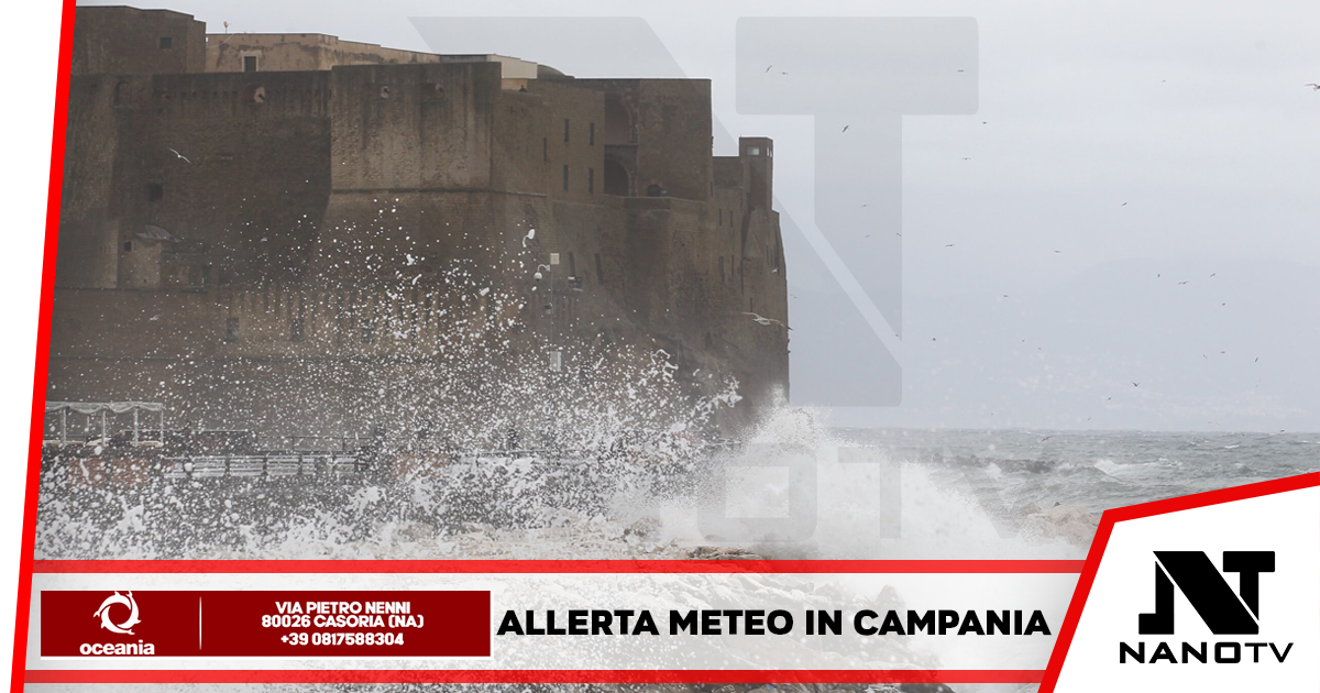 Allerta Meteo in Campania: Possibili Temporali Intensi nel Pomeriggio