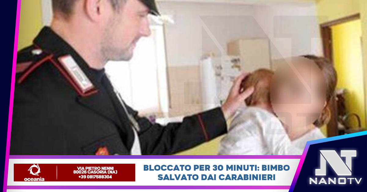 Vibonati, Salerno: Carabinieri salvano bimbo di tre anni rimasto chiuso in auto