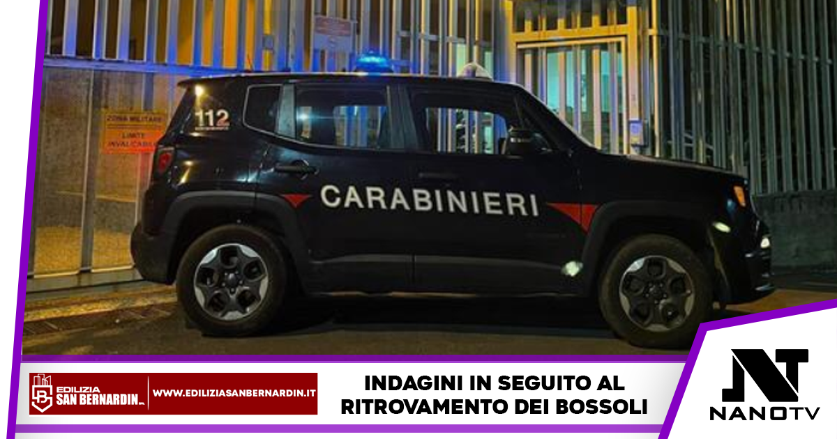 Colpi di fucile esplosi: ritrovati i bossoli a terra