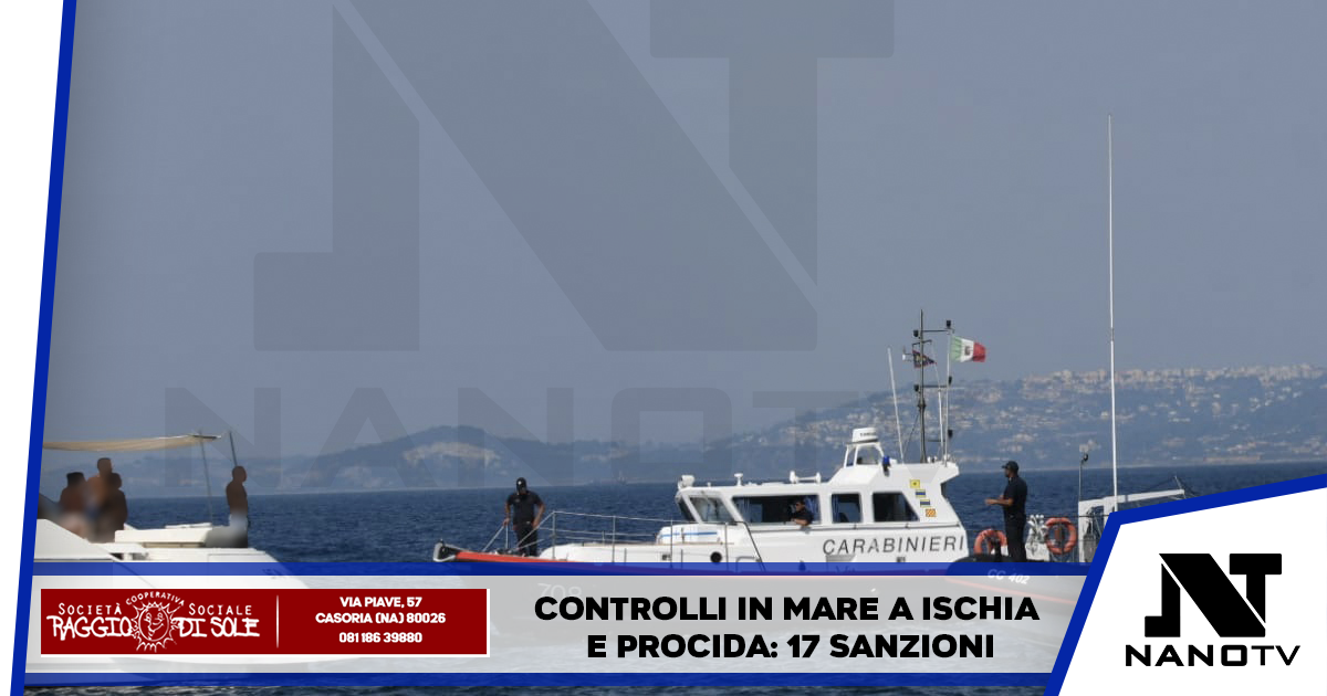 Controlli in mare a Ischia e Procida: 17 sanzioni