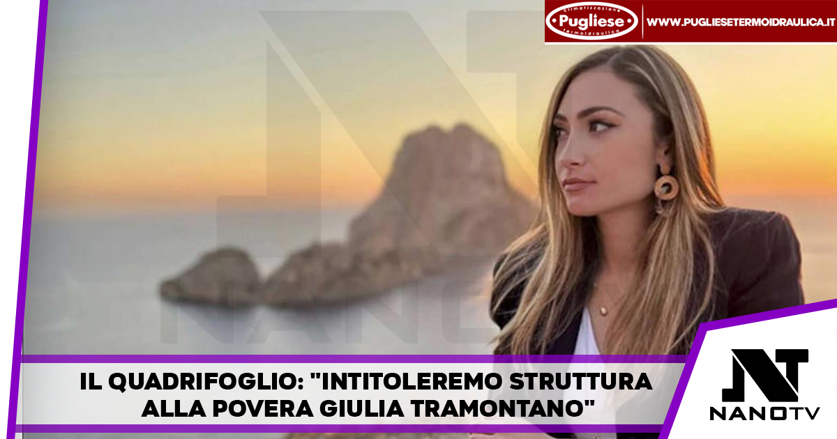Il Quadrifoglio: “Intitoleremo struttura alla povera Giulia Tramontano”