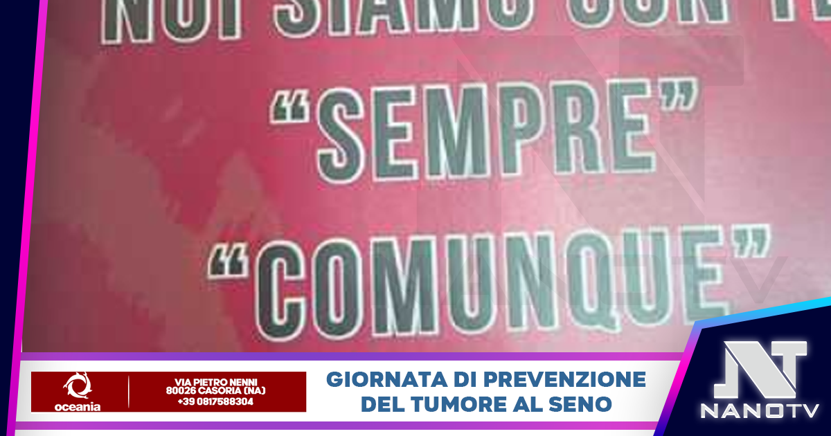 Giornata dedicata alla prevenzione del tumore al seno
