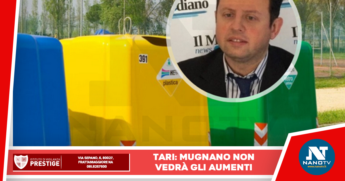Mugnano: la tassa sui rifiuti non subirà nessun aumento