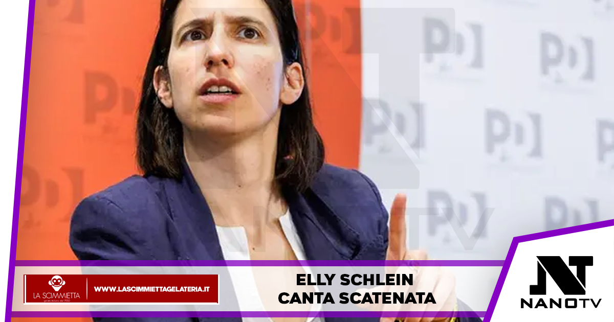 Elly Schlein canta scatenata
