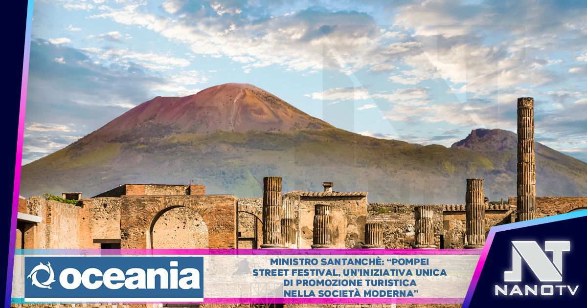 Ministro Santanchè: “Pompei Street Festival, un’iniziativa unica di promozione turistica nella società moderna”