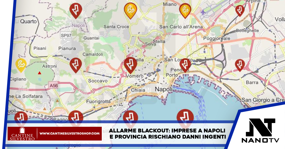 Allarme Blackout: Imprese a Napoli e provincia rischiano danni ingenti