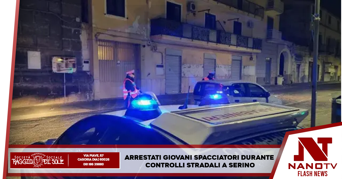 Arrestati giovani spacciatori durante controlli stradali a Serino