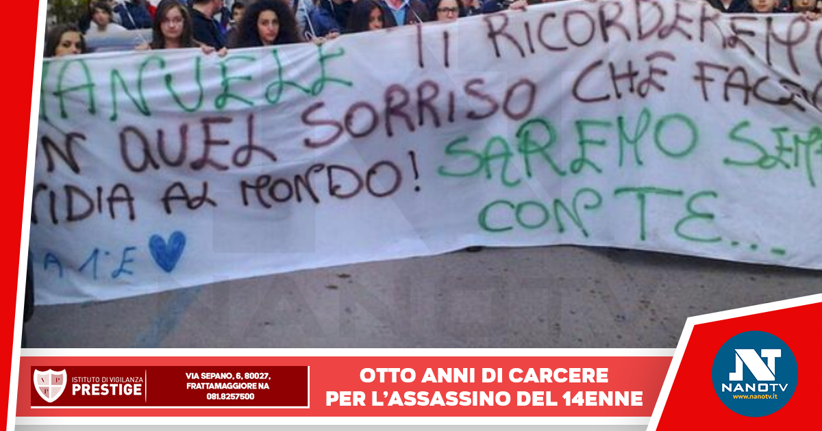 Uccise un 14enne nel 2013, l’assassino è stato condannato ad una pena di 8 anni