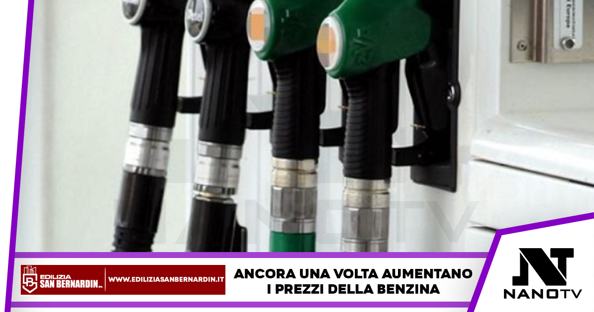 In aumento i prezzi della benzina: 1,85 euro/litro