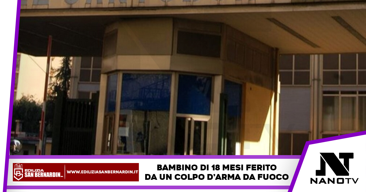 Bambino ferito accidentalmente da un colpo di pistola