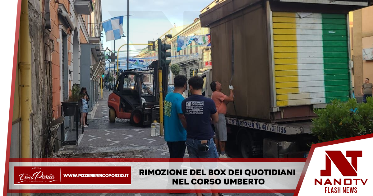 Rimozione del Box dei Quotidiani nel Corso Umberto: l’azione portata avanti dall’ex viceindaco Pierina Ariemma