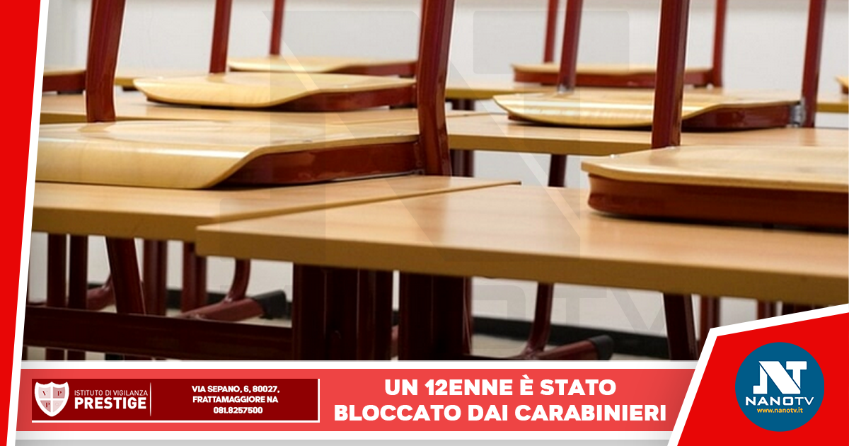 Ragazzini beccati all’interno di un Istituto Scolastico in tarda notte