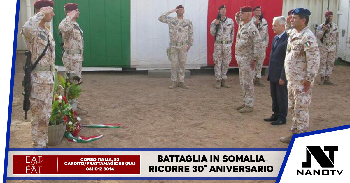 Trenta anni fa la battaglia del “Checkpoint pasta” in Somalia, la commemorazione ieri