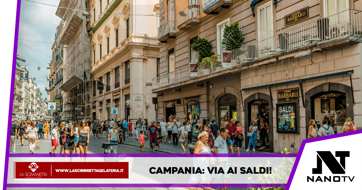 Campania: via ai saldi!