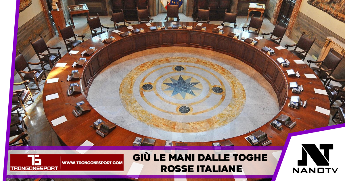 Giù le mani dalle Toghe Rosse italiane