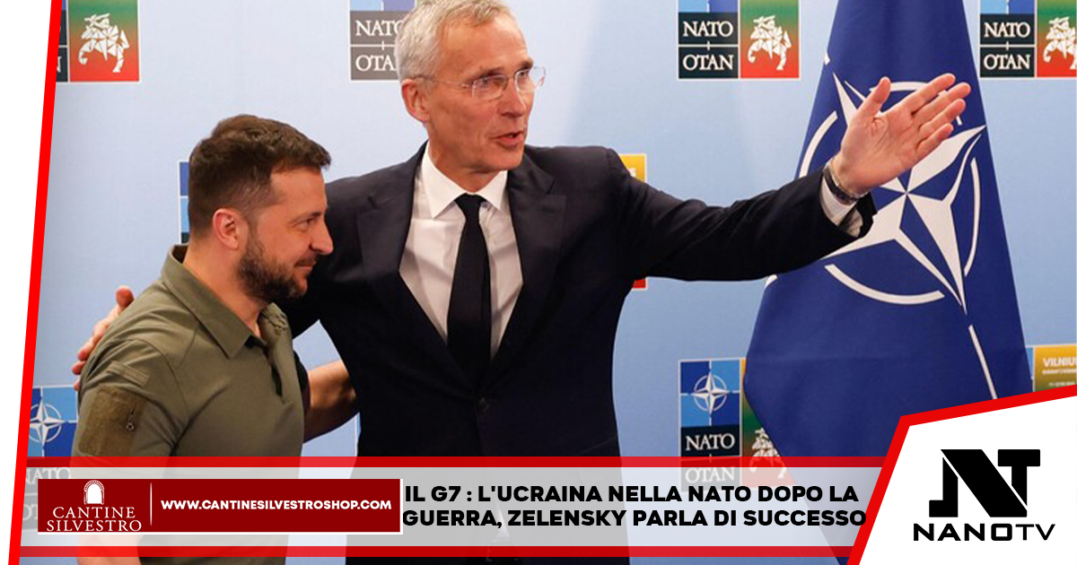 Politica: al vertice del G7 si è deciso l’ingresso dell’Ucraina nella Nato, ma alla fine della guerra
