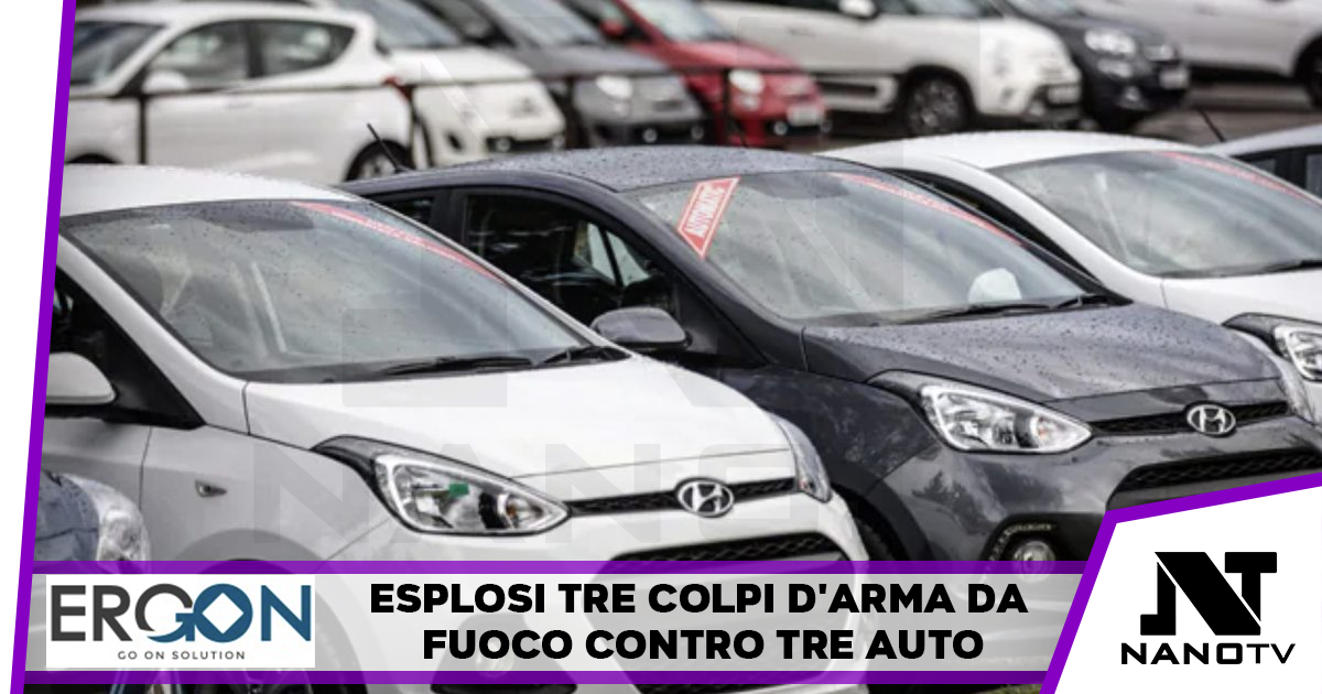 Nel napoletano spari contro auto di una concessionaria