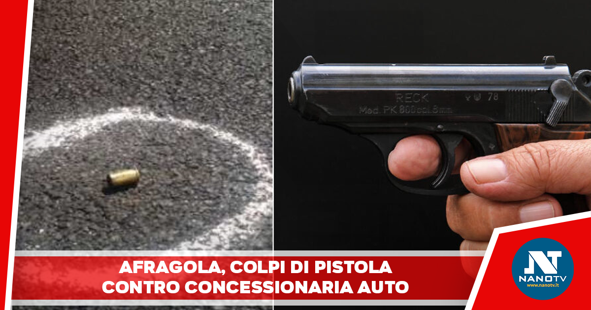 Afragola, colpi di pistola contro concessionaria auto