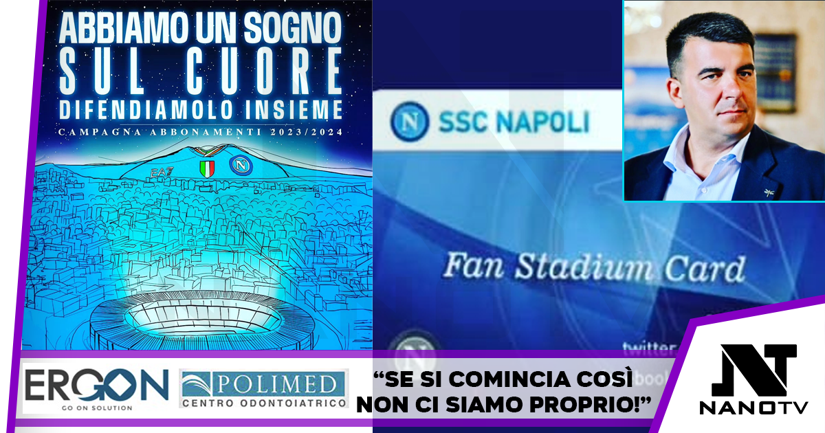 Polemica abbonamenti e biglietti del Napoli: l’intervento del consigliere comunale di Napoli Luigi Musto
