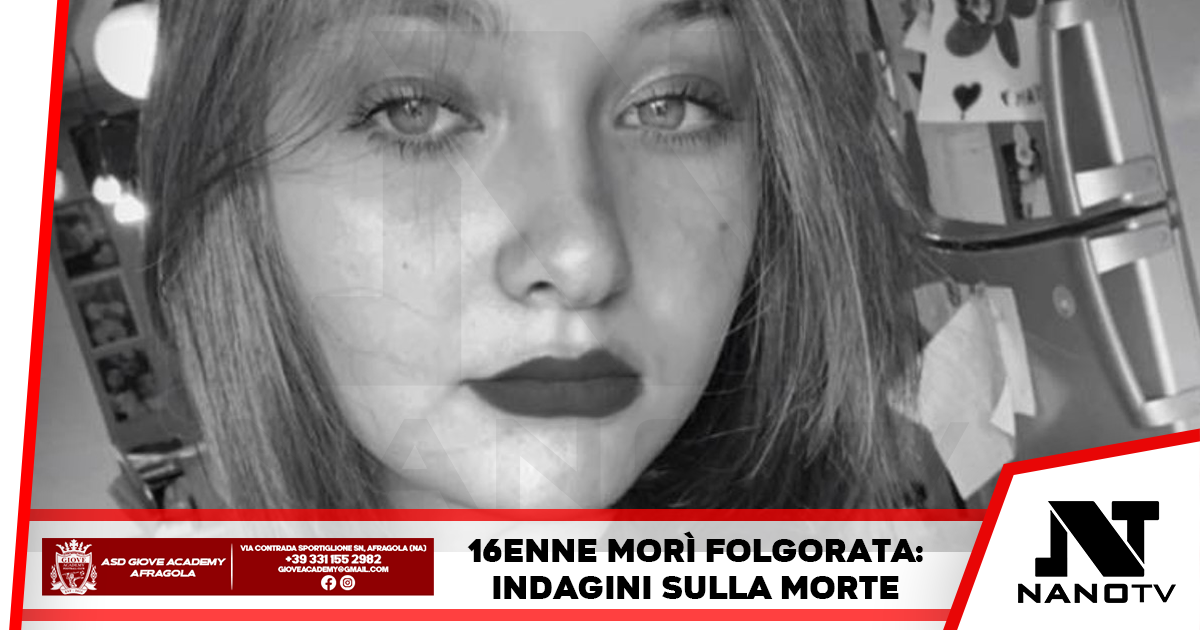 Indagini sulla morte della sedicenne di Montefalcione