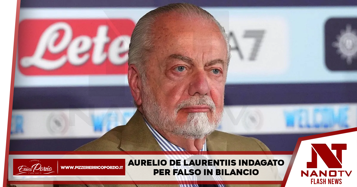 Aurelio De Laurentiis indagato per falso in bilancio