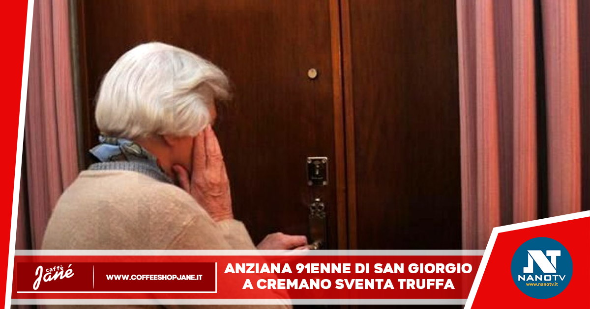 Anziana 91enne di San Giorgio a Cremano sventa truffa