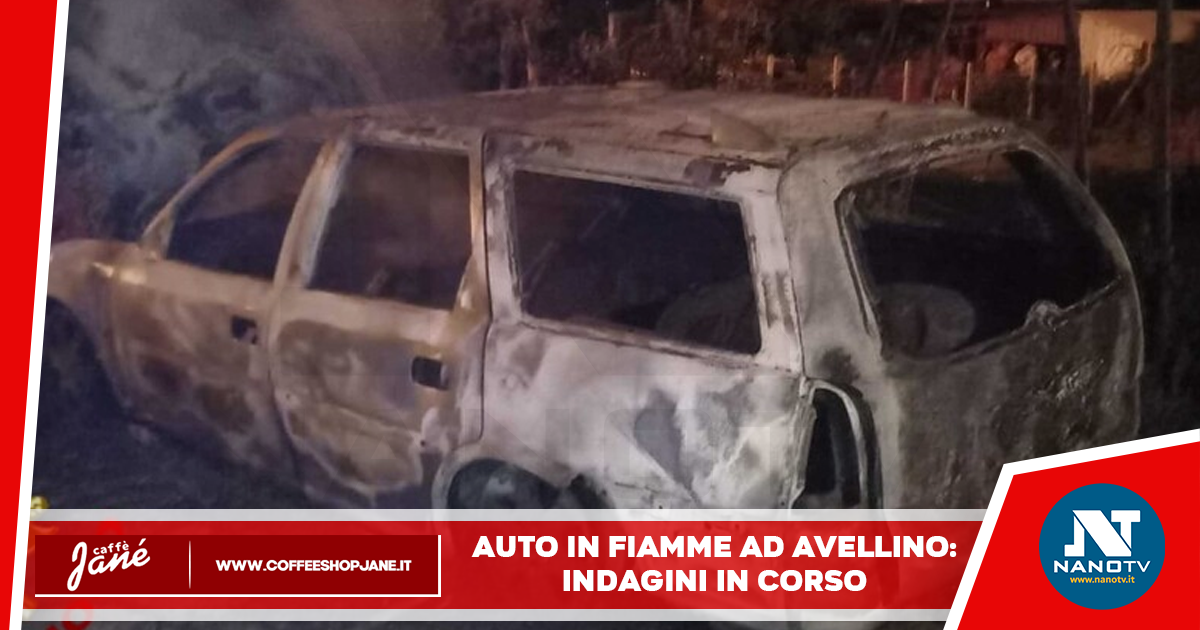 Auto in fiamme ad Avellino: indagini in corso