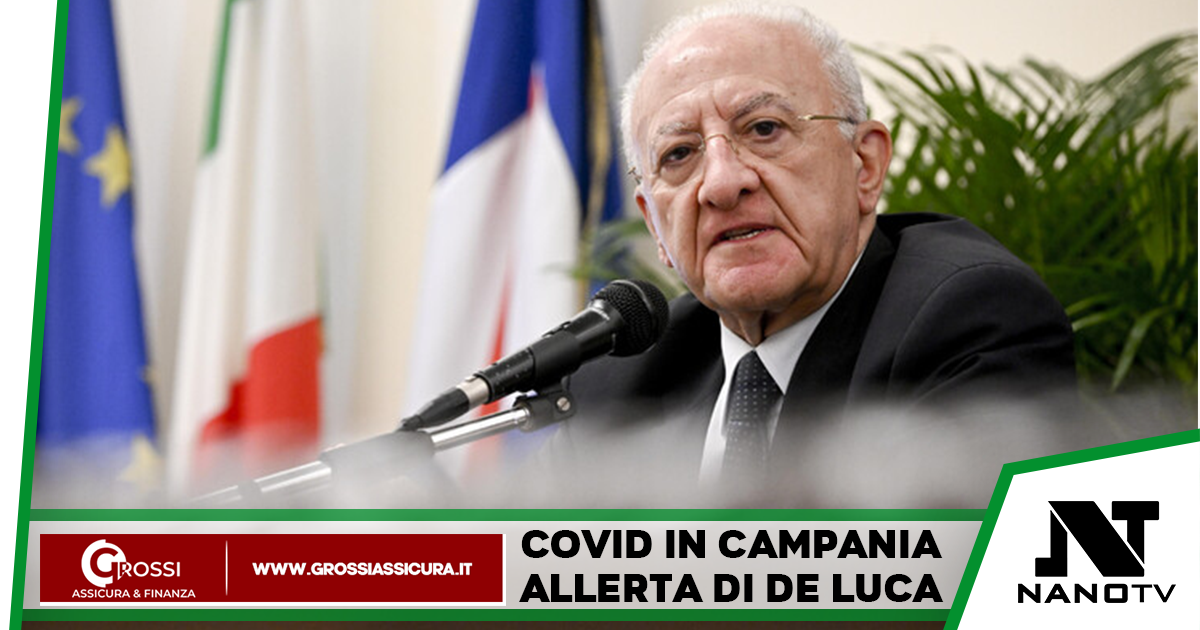 Regione Campania, Covid: De Luca, a inizio ottobre vaccino su nuova variante