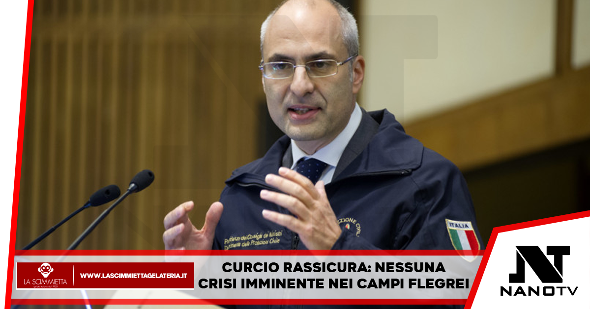Curcio rassicura: nessuna crisi imminente nei Campi Flegrei