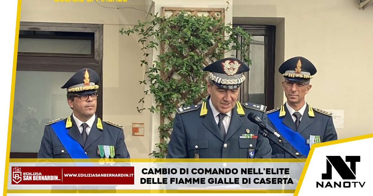 Cambio di Comando nell’Elite delle Fiamme Gialle di Caserta
