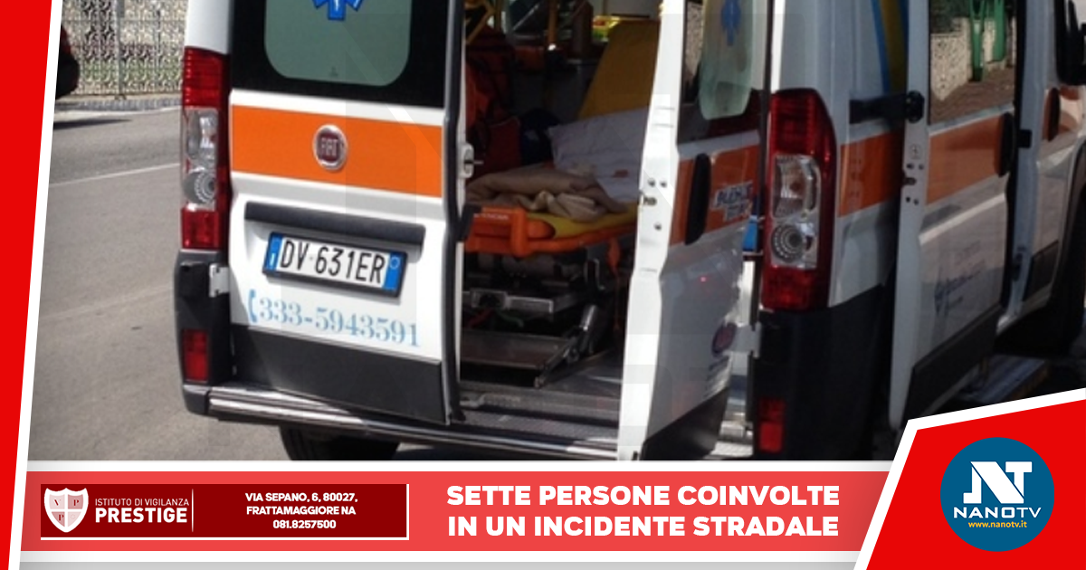 Incidente stradale lungo la Statale Appia: una persona decede e sette feriti