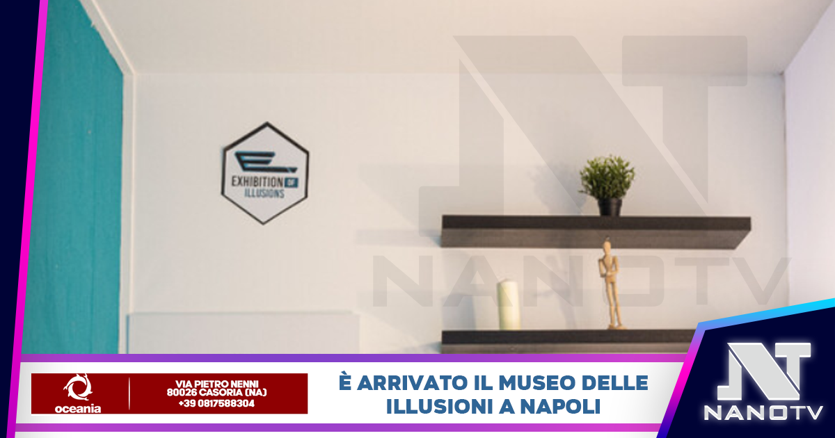 Napoli accoglie il Museo delle Illusioni: un viaggio sensoriale tra realtà e inganno