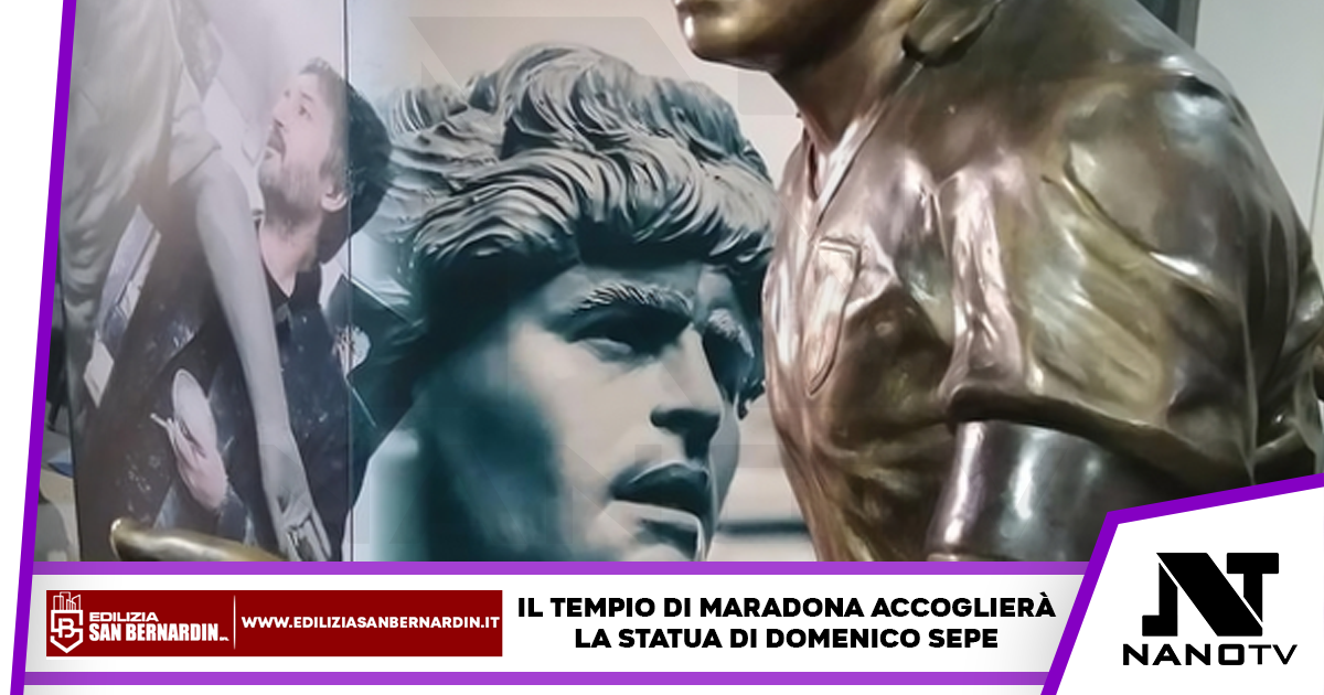 Diego Armando Maradona: la sua statua torna ai Quartieri Spagnoli di Napoli