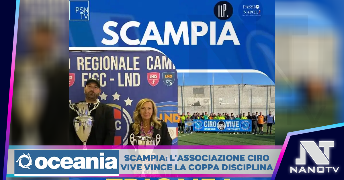 Scampia: l’associazione Ciro vive vince la coppa Disciplina