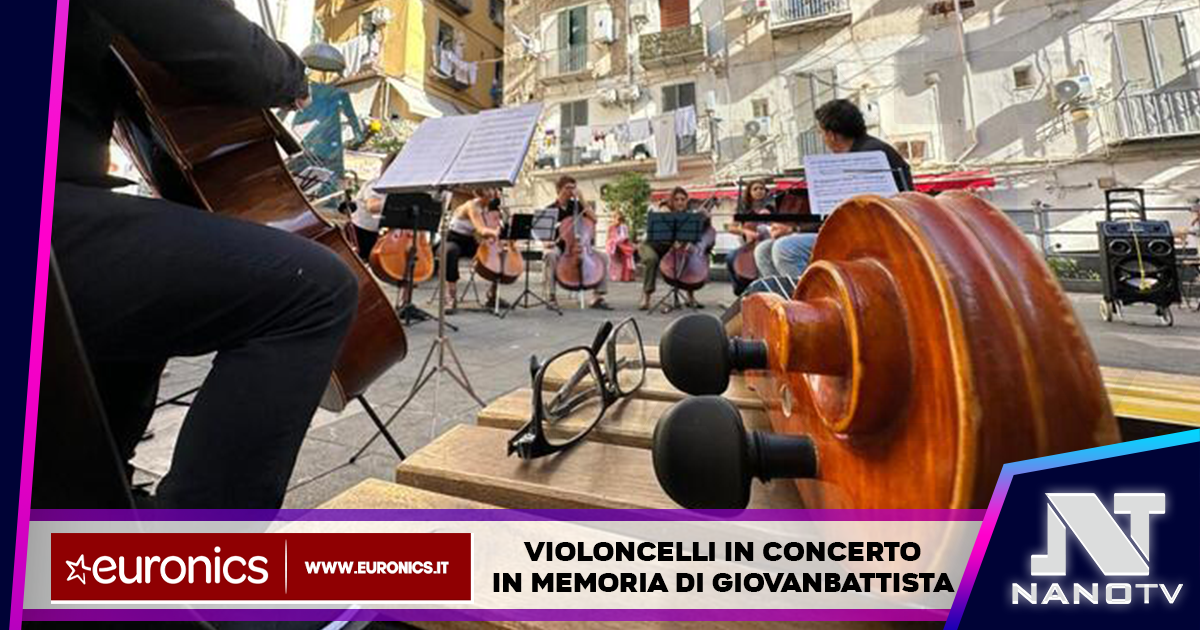 Napoli: violoncellisti in concerto ai quartieri Spagnoli in memoria di Giovanbattista Cutolo