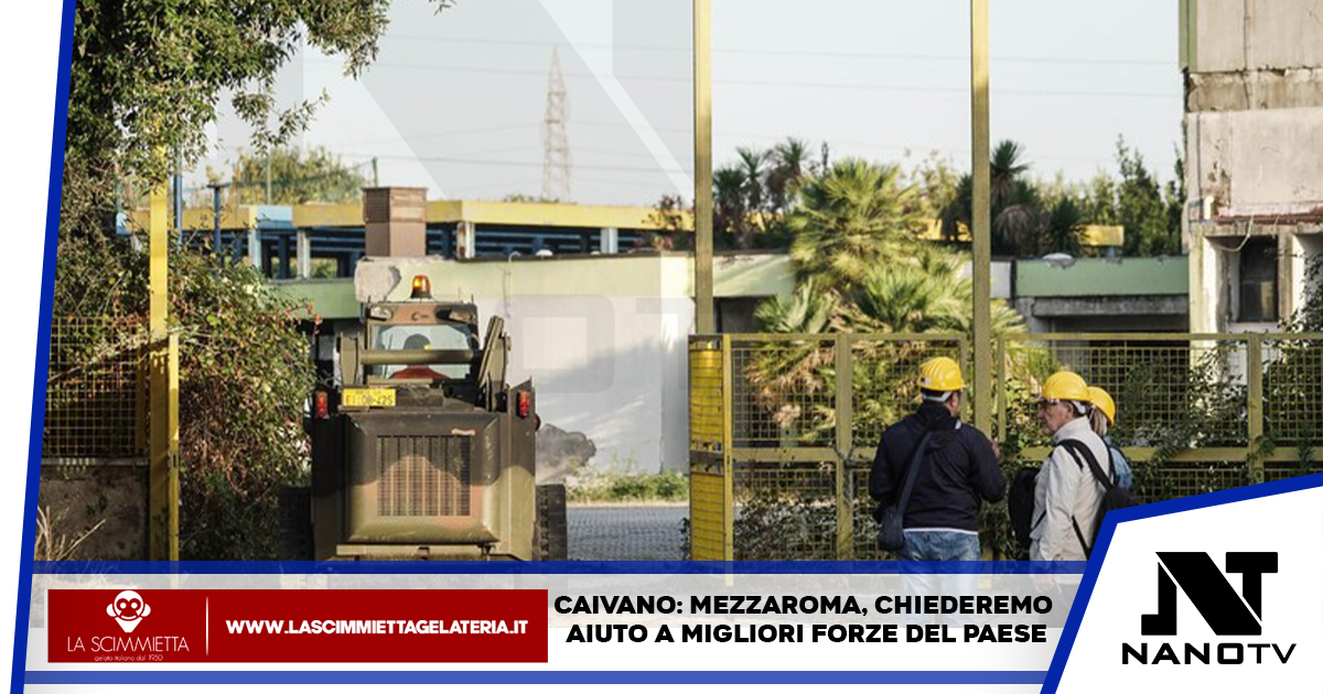 Caivano, Napoli: Mezzaroma, chiederemo aiuto alle migliori forze del Paese