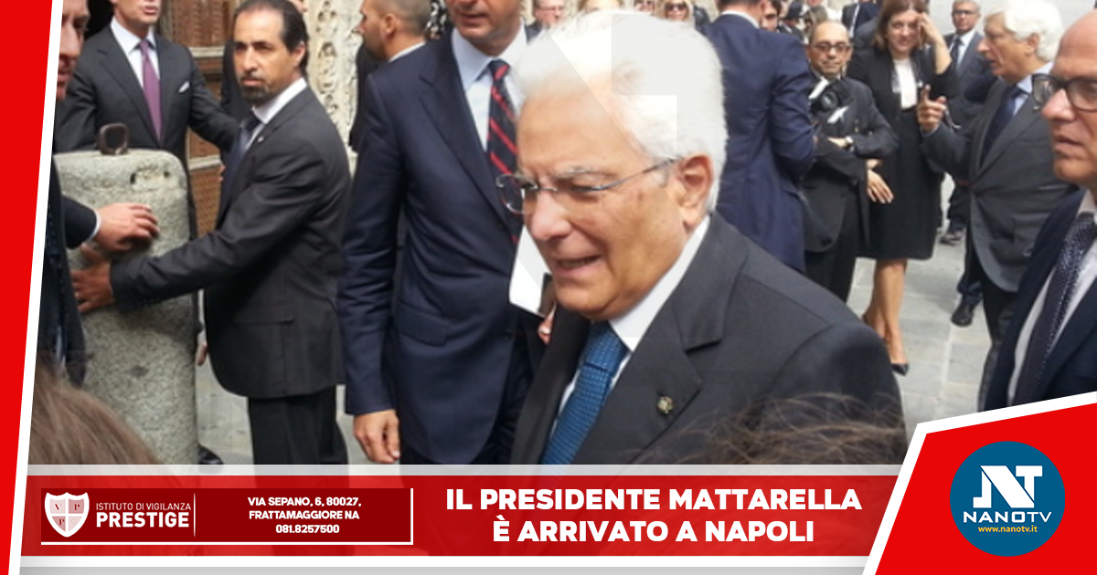 Il Presidente Mattarella è a Napoli per incontrare il Presidente finlandese Sauli Väinämö Niinistö