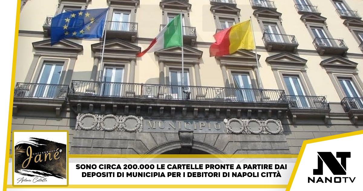 In arrivo duecntomila cartelle esattoriali: Tari e IMU le tasse piu’ evase dai napoletani