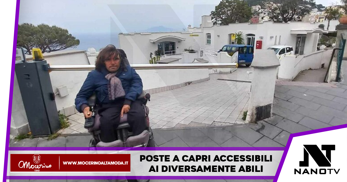 Poste a Capri accessibili ai diversamente abili grazie a Christian Durso