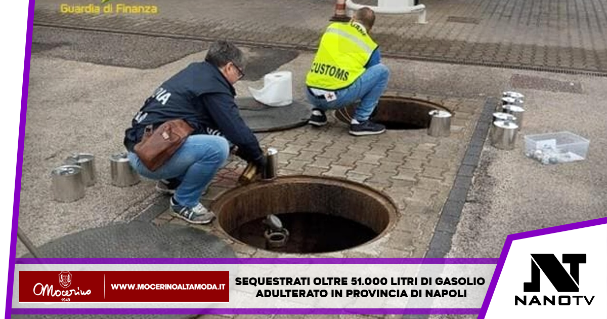 Sequestrati oltre 51.000 litri di Gasolio Adulterato in provincia di Napoli