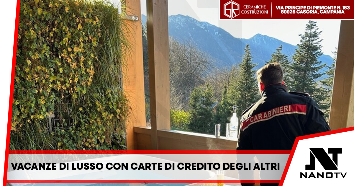 Vacanze di lusso sulle Dolomiti con carte di credito degli altri