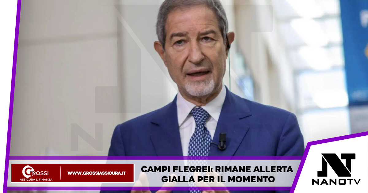 Campi Flegrei: rimane allerta gialla per il momento