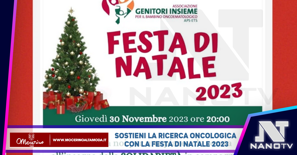 Sostieni la ricerca oncologica con la festa di Natale 2023