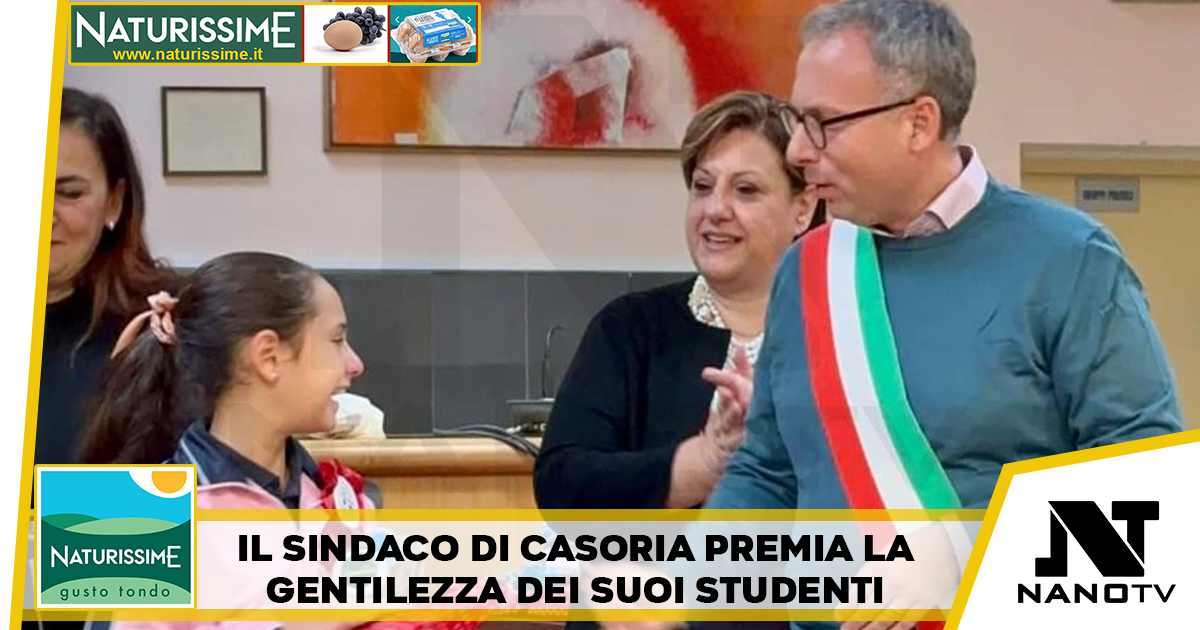 Amministrazione premia gli studenti “più gentili” di Casoria: “Le loro testimonianze sono di insegnamento per noi adulti”