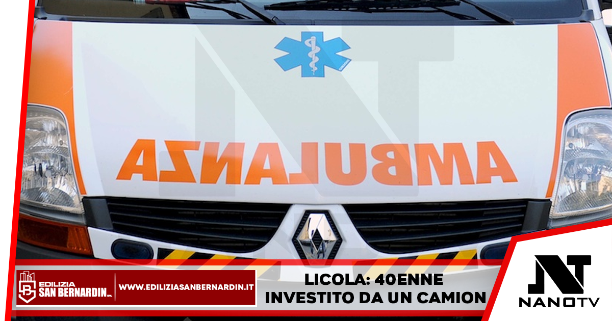 Licola: 40enne investito da un camion