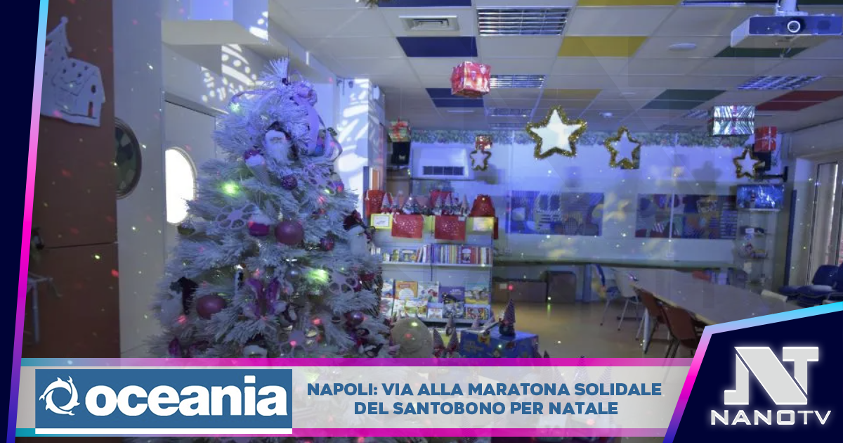 Napoli: via alla maratona solidale del Santobono per Natale